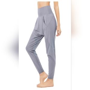 ALO Yoga Gray High-Waist Pants